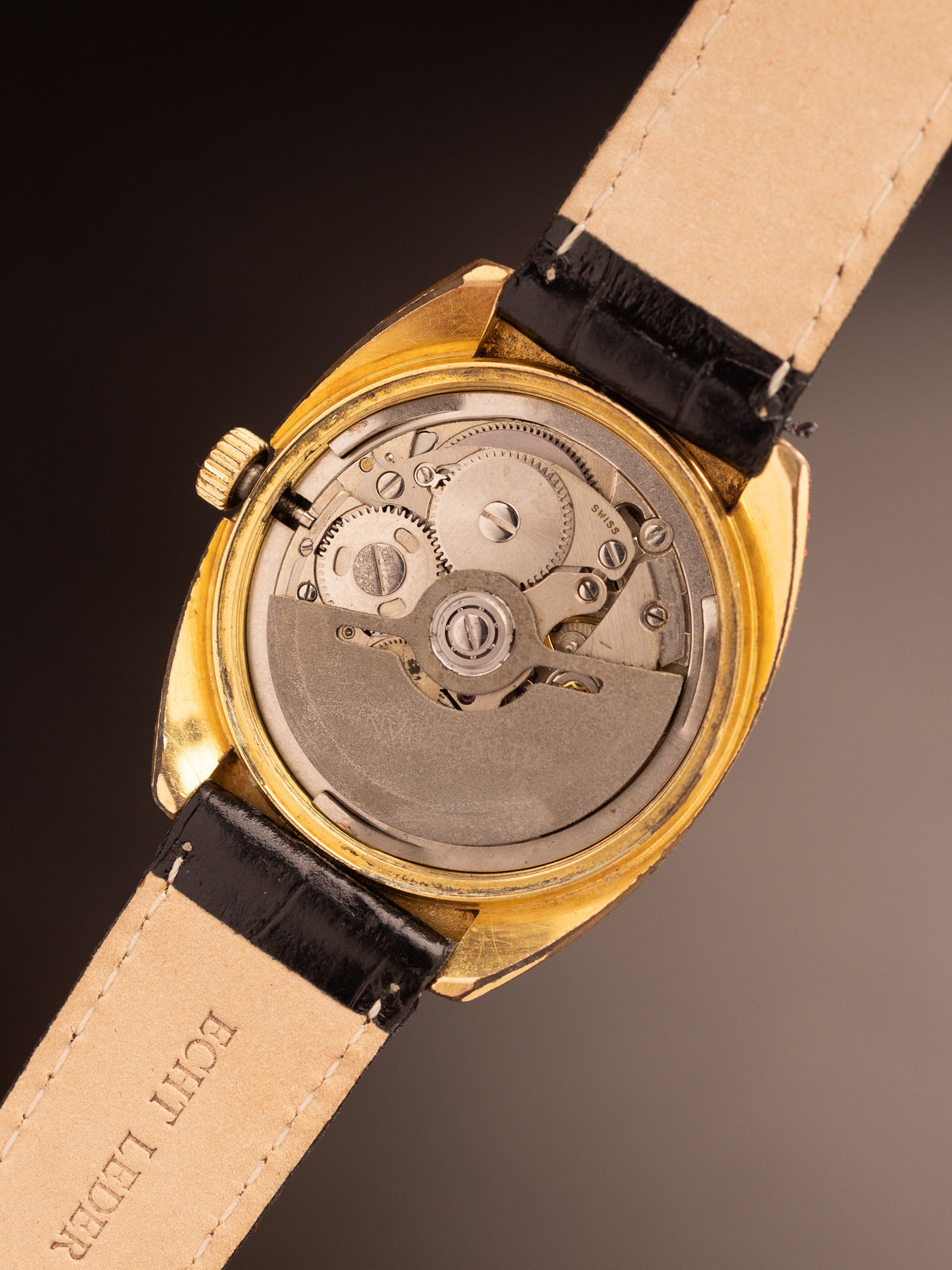 Invicta Automatic Day Date Gold Vintage Super Rare ( 26881 )