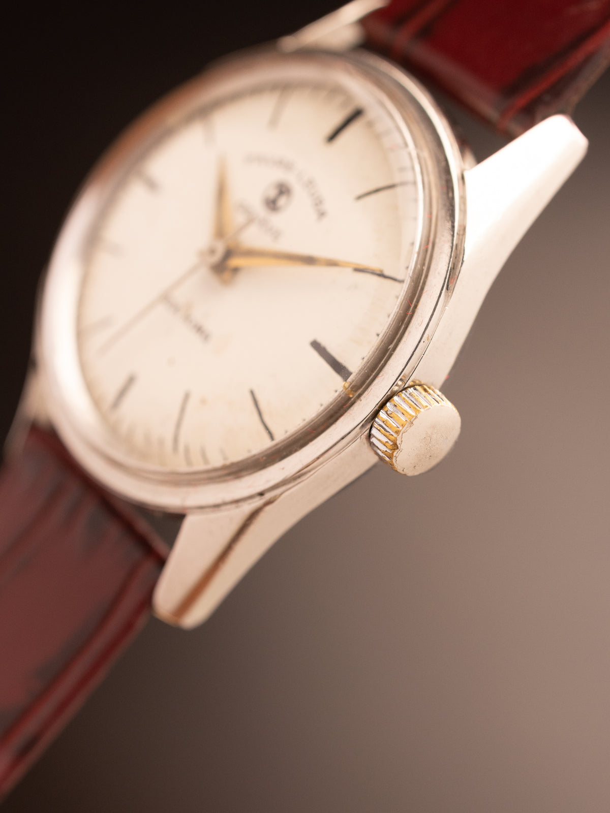Favre Leuba Sea King Maroon Strap (61092 )
