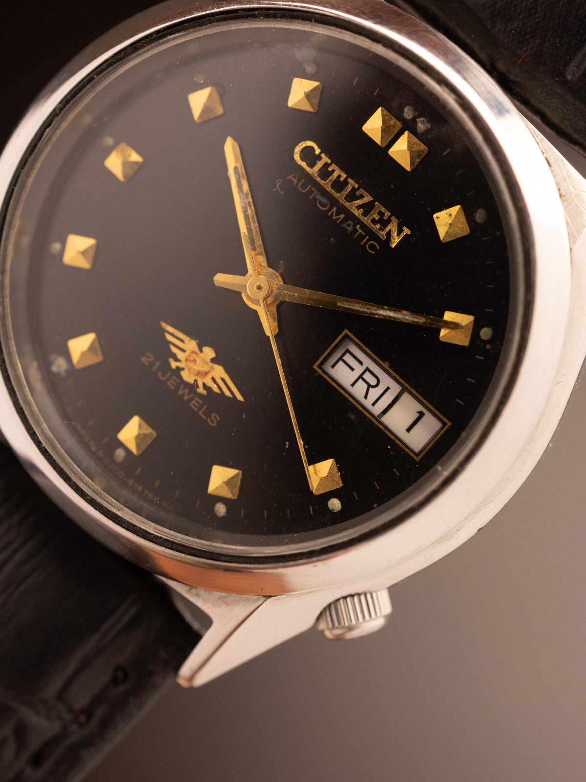 Citizen Eagle 7 JDM Kanji Font Super Mint 512339 ( 4-824237K )