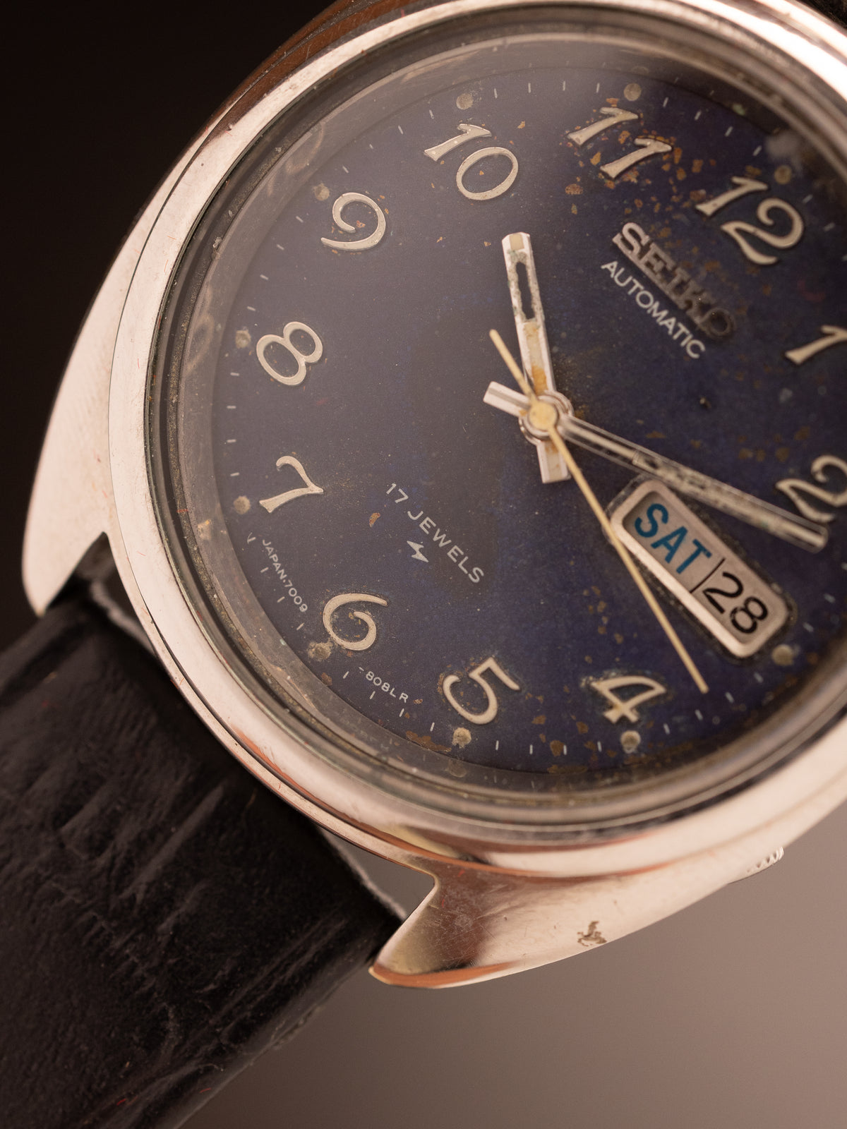 Seiko Automatic Hi Beat Arabic Numericals Very Rare 792423 ( 7009 -8081 )