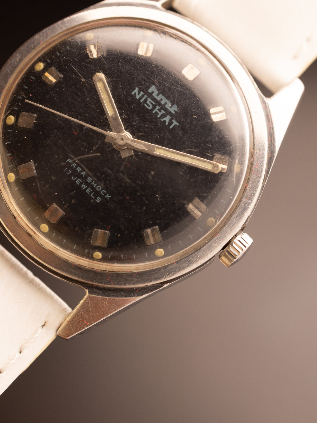 HMT Nishat White Strap ( 200184 )