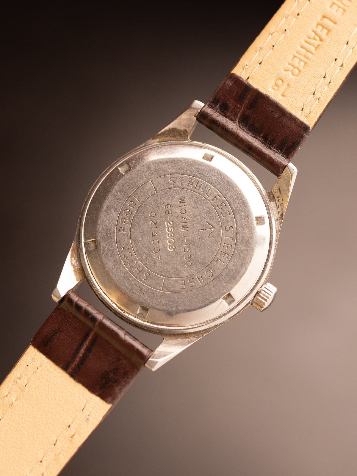 HMT Jawan Dark Brown Strap 0214007 ( W10/IWJ-1550 GB-25909 )