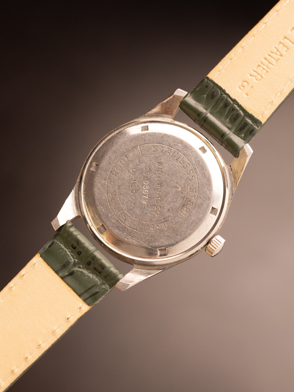 HMT Jawan Green Strap 0214007 ( IWJ-1550 GB-03679 )