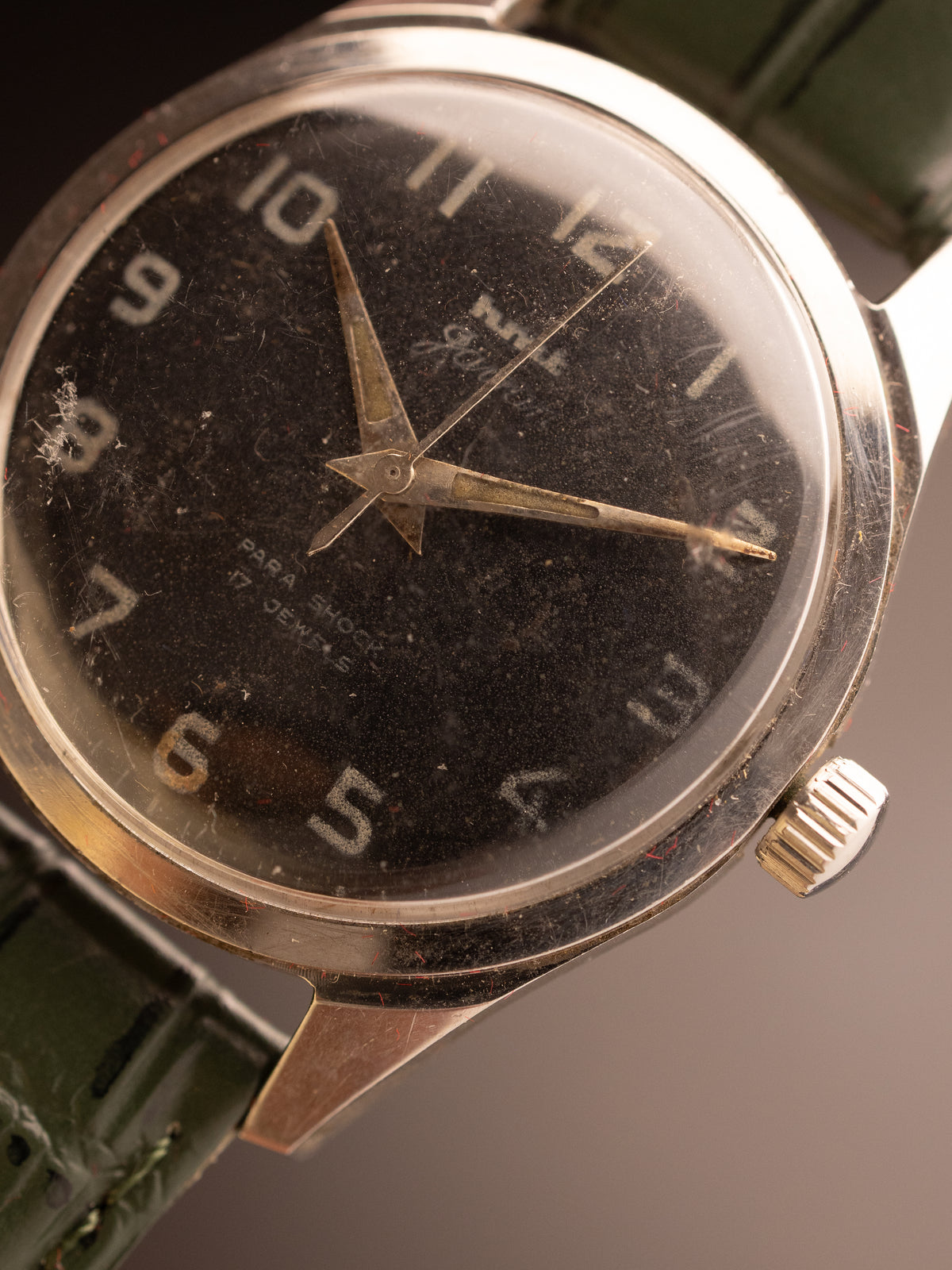 HMT Jawan Green Strap 0214007 ( IWJ-1550 GB-03679 )