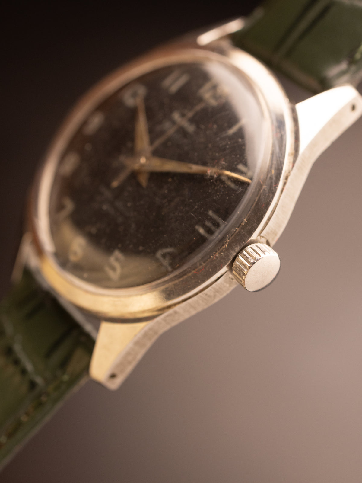 HMT Jawan Green Strap 0214007 ( IWJ-1550 GB-03679 )