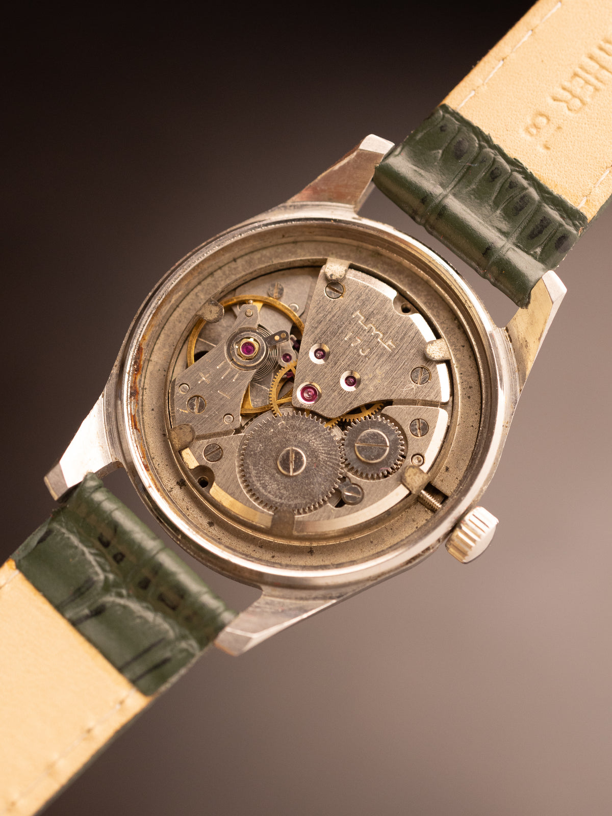 HMT Jawan Green Strap 0214007 ( IWJ-1550 GB-03679 )
