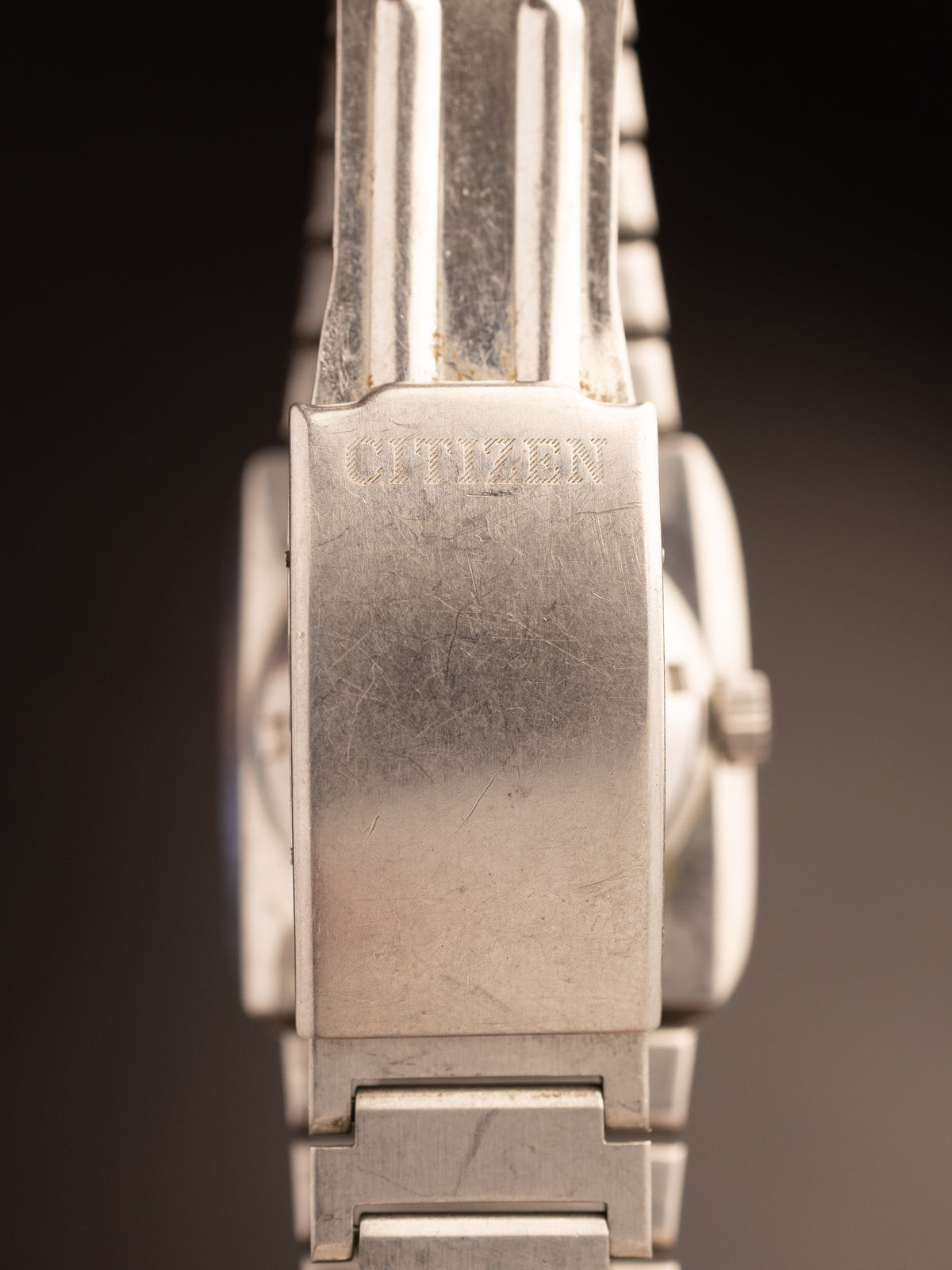 Citizen Vintage Tank Dual Tone Dial Rare 90602628 ( 4-662148K )