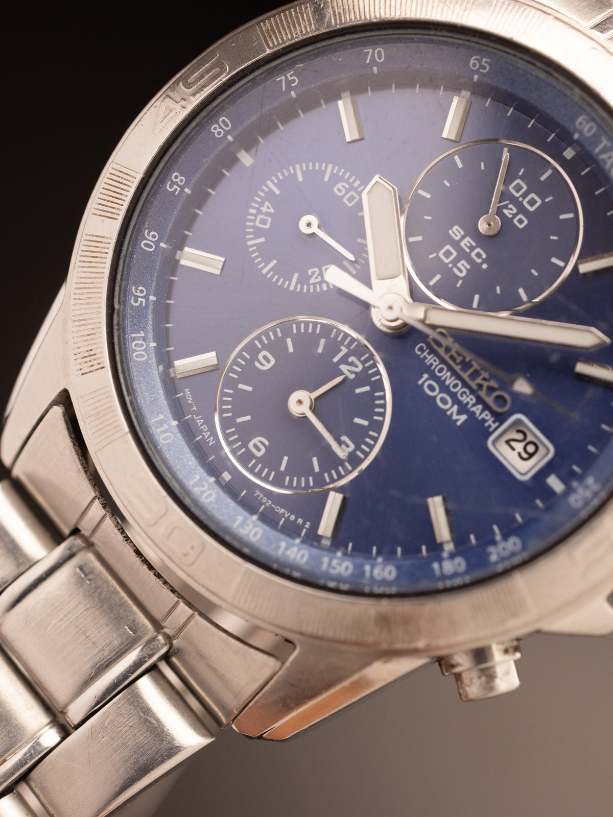 Seiko Spirit SBTQ071 Quartz Chronograph 581022 ( 7T92-0FE0  A0 )