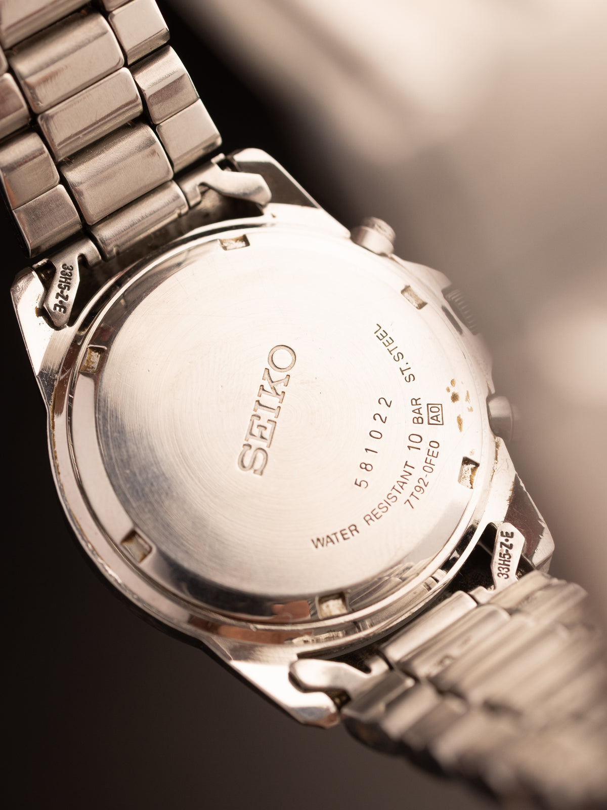 Seiko Spirit SBTQ071 Quartz Chronograph 581022 ( 7T92-0FE0  A0 )