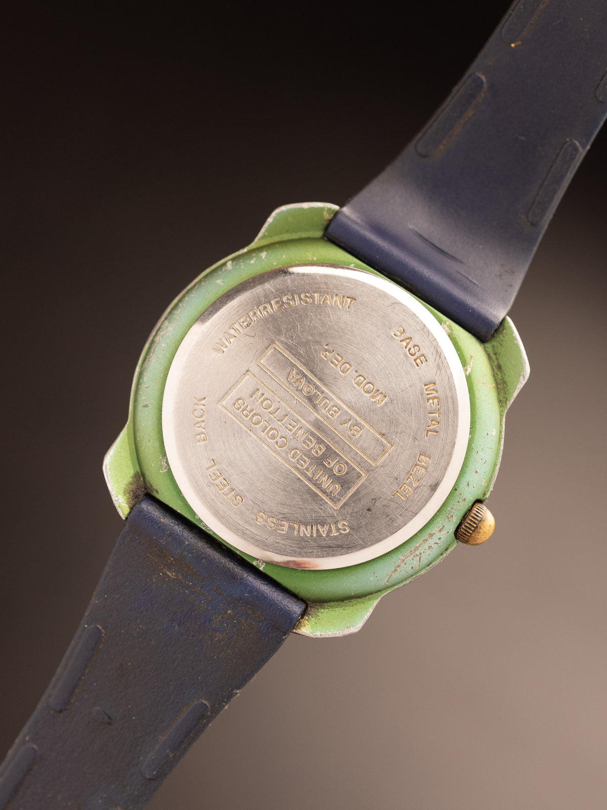 Benetton By BULOVA Quartz ( MOD. Dep ) Rare