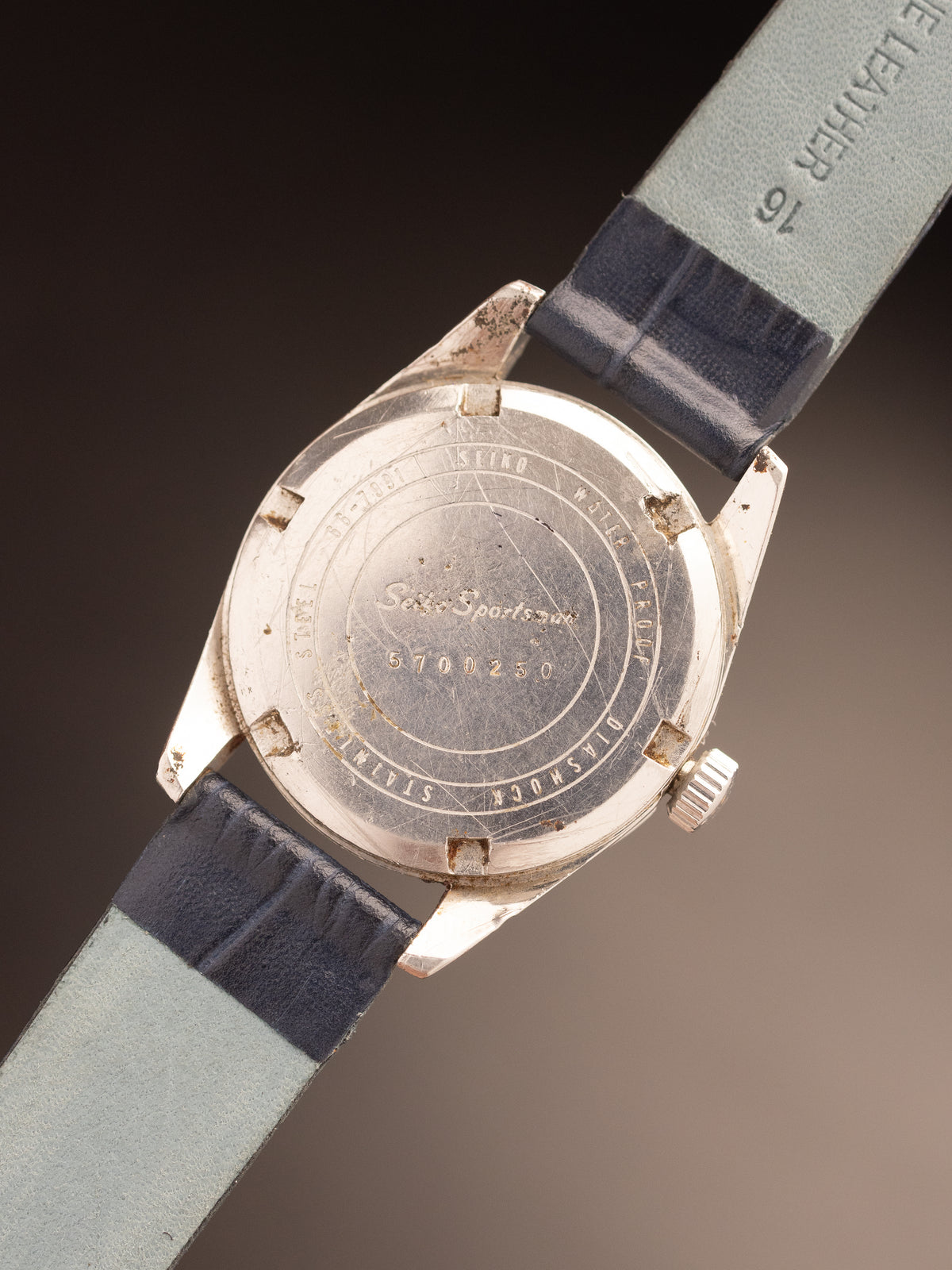 Seiko Sportsman Manual Wind Blue Dial 5700250 ( 66-7991 )
