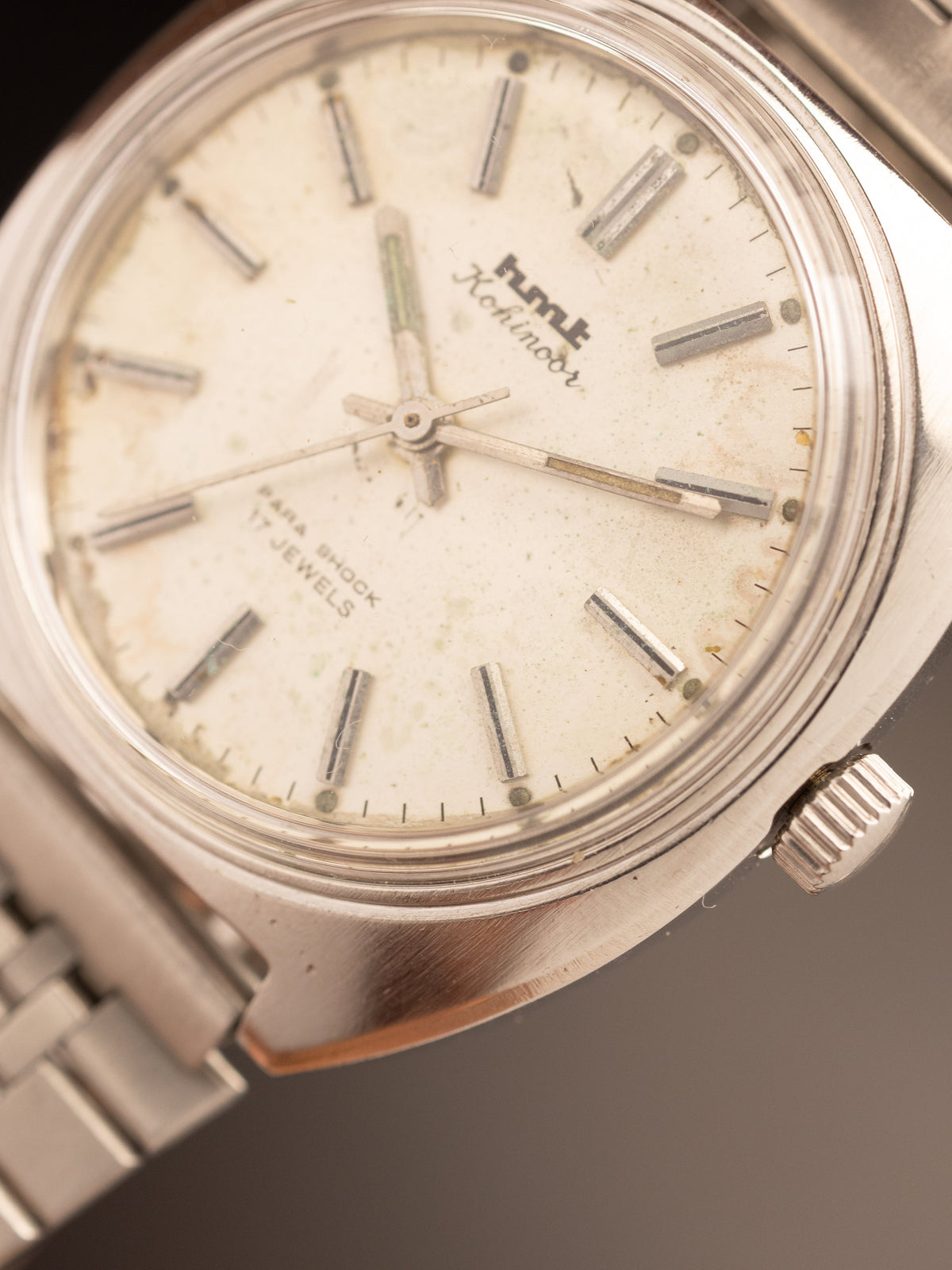 HMT Kohinoor White Patina Dial ( 132179 )