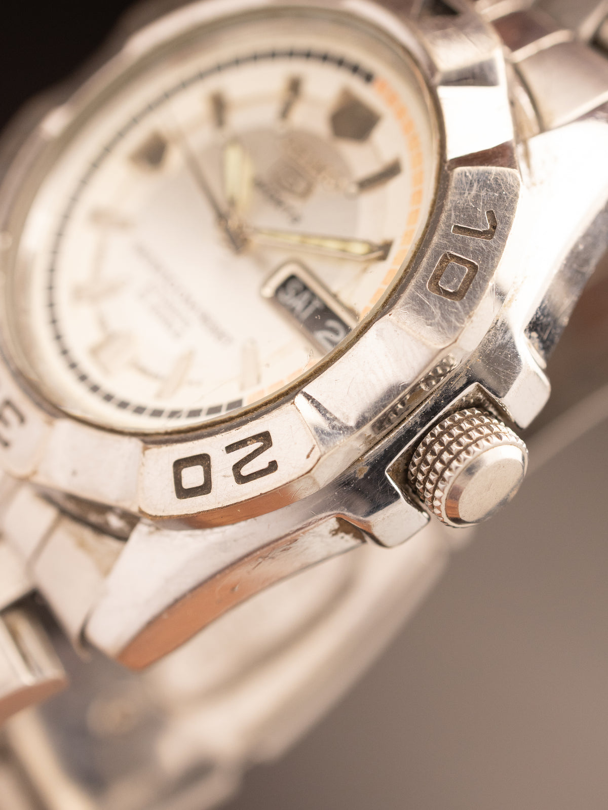 Seiko 5 Sports Automatic TBC SNZH20 ( 7S36-02L0 ) Replaced Back Crystal