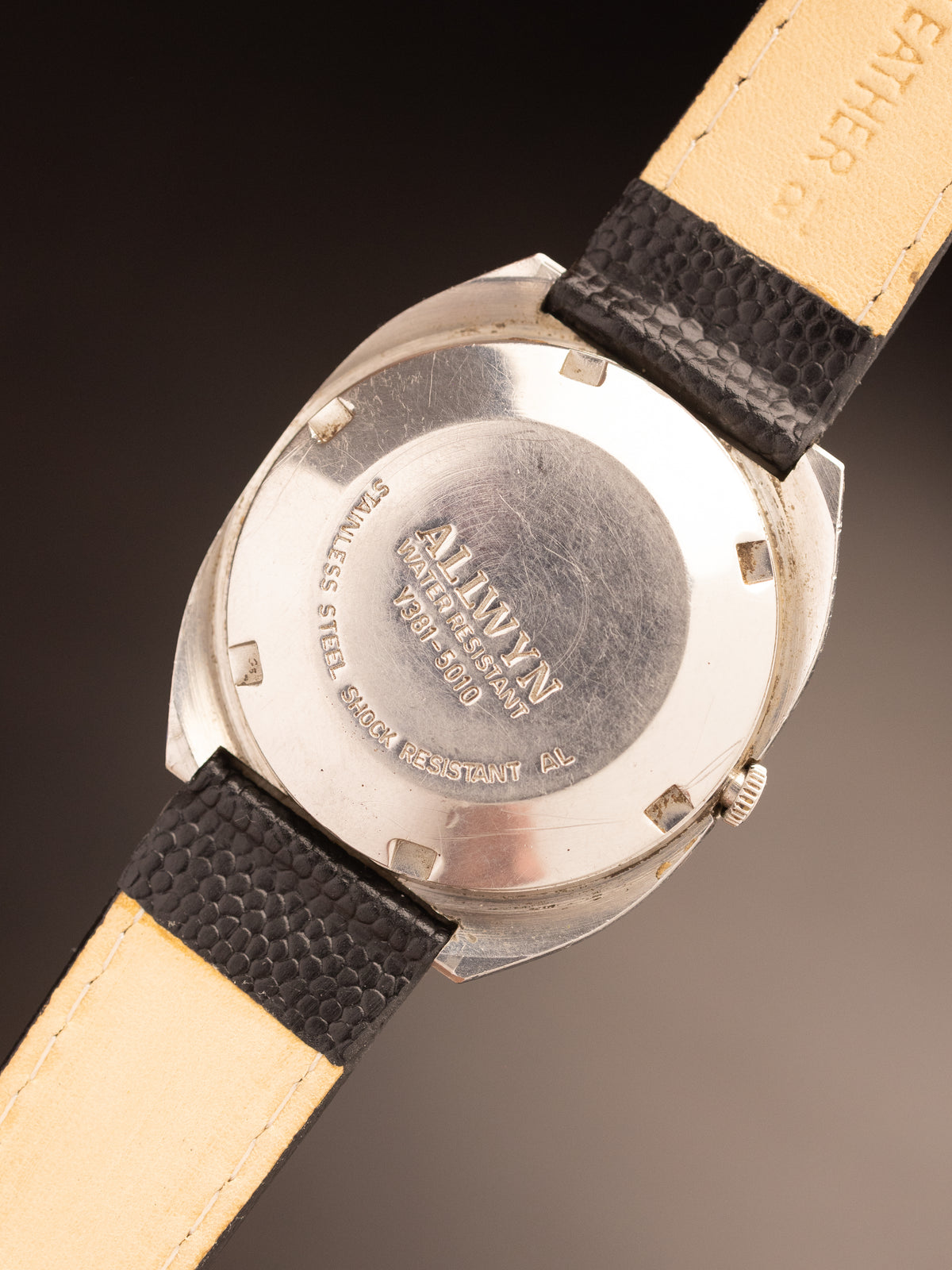Allwyn Automatic TV Black Grey Dial ( Y381-5010 )