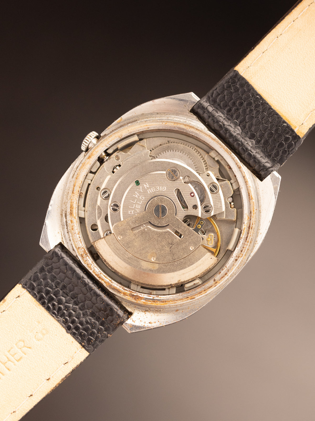Allwyn Automatic TV Black Grey Dial ( Y381-5010 )