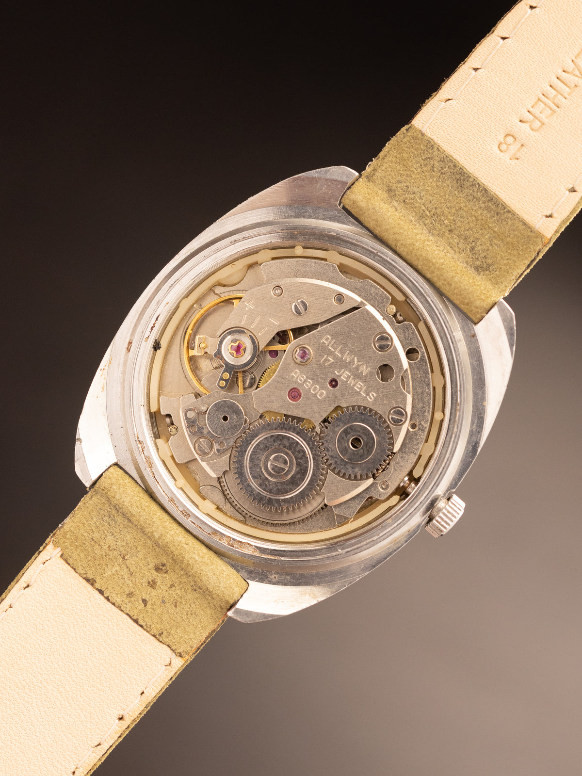 Allwyn Manual Wind White Textured Dial ( Y380-8150 )