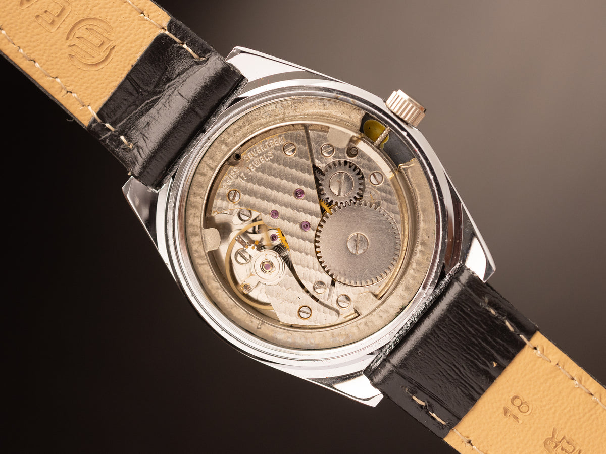 Hegde & Golay Shreeshyla Blue Dial Black Strap TR06