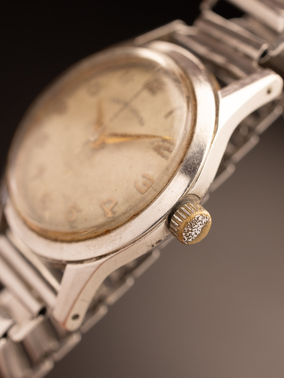 Favre Leuba Sandow Alresisit Patina Dial Vintage ( 3303 )