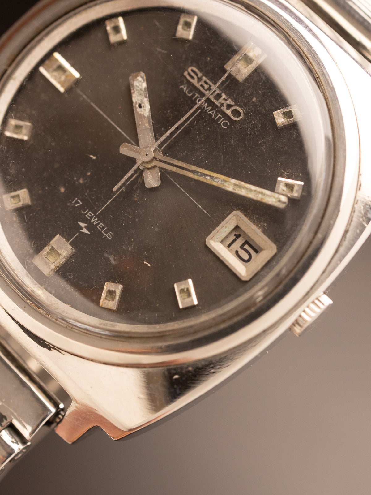 Seiko Automatic Hi Beat Grey Dial 052752 ( 7005-7011 )