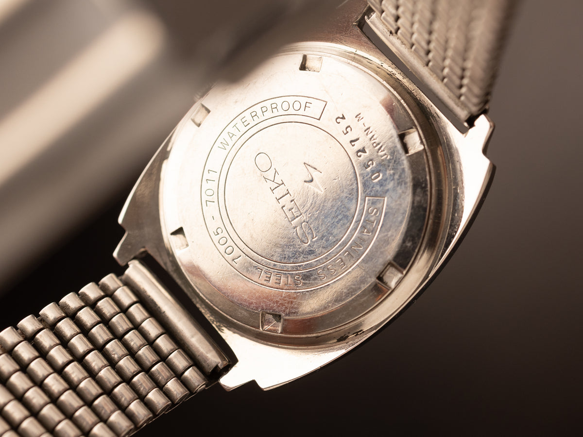Seiko Automatic Hi Beat Grey Dial 052752 ( 7005-7011 )
