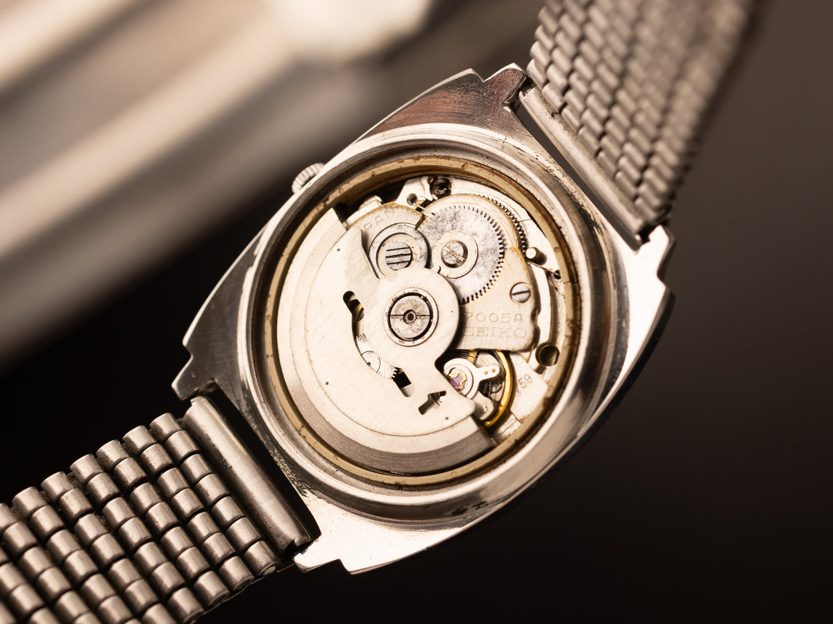 Seiko Automatic Hi Beat Grey Dial 052752 ( 7005-7011 )