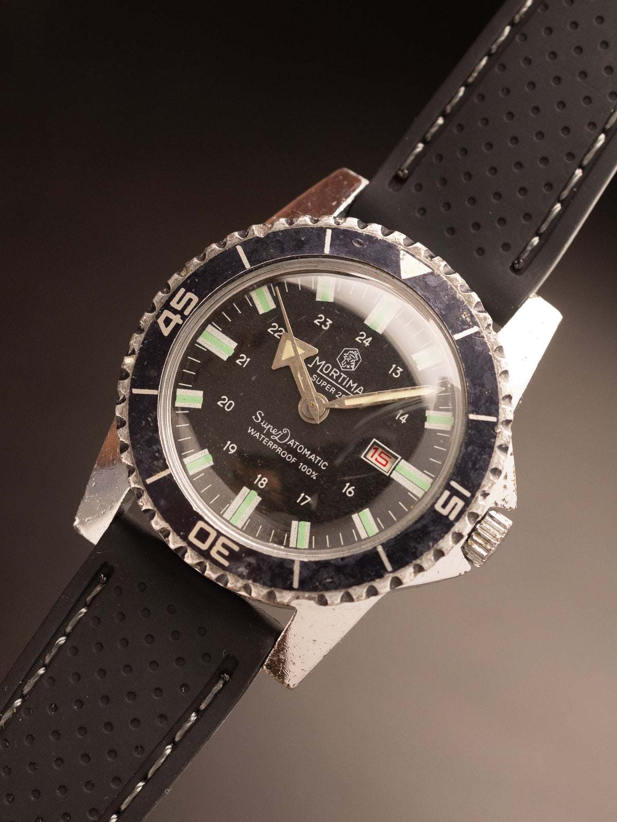 Mortima 17 Jewels Super Datomatic Diver ( Ref Unknown )