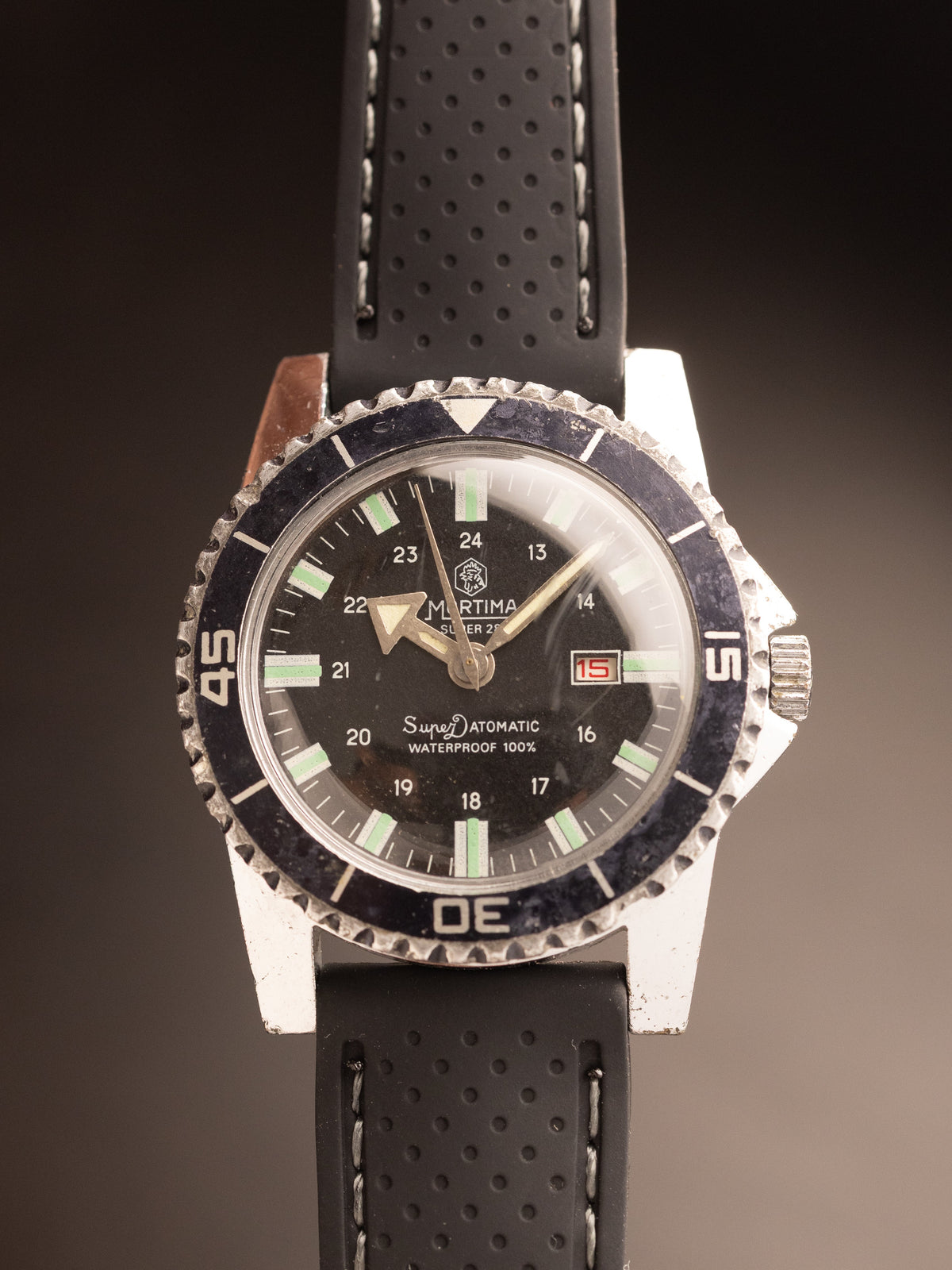 Mortima 17 Jewels Super Datomatic Diver ( Ref Unknown )