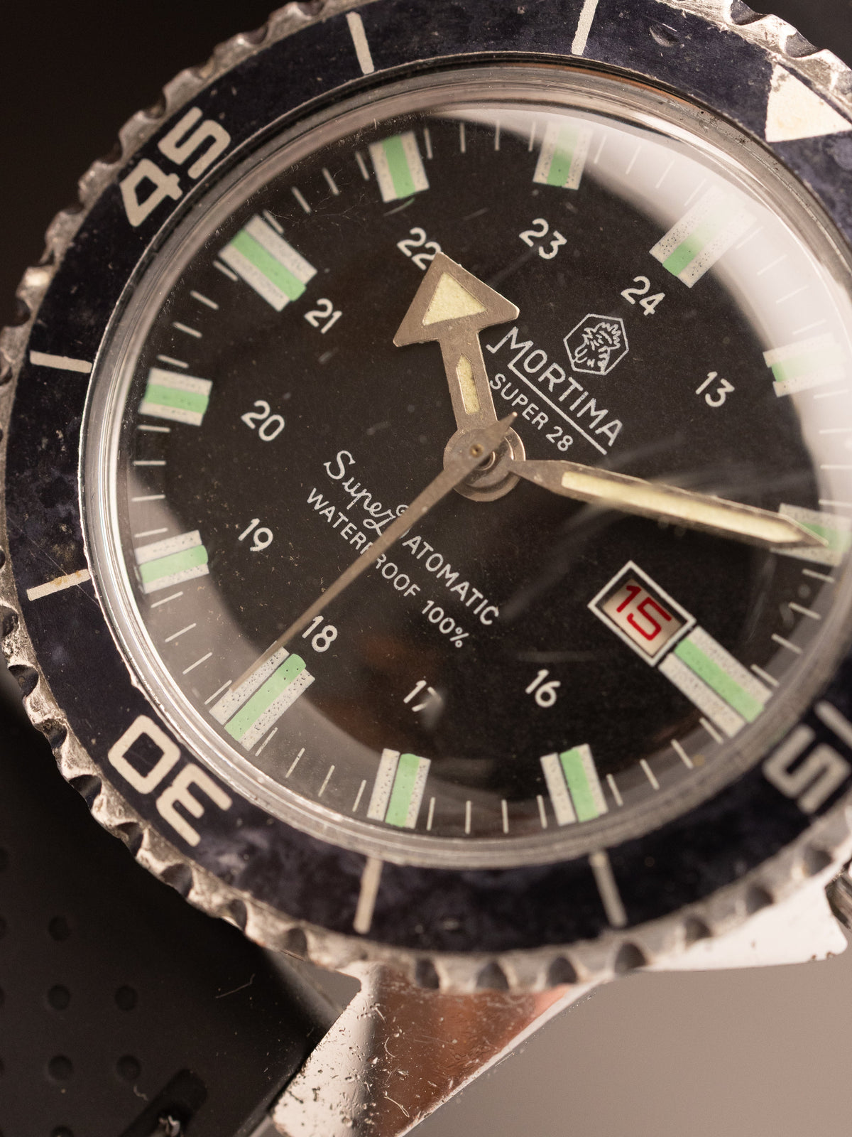Mortima 17 Jewels Super Datomatic Diver ( Ref Unknown )