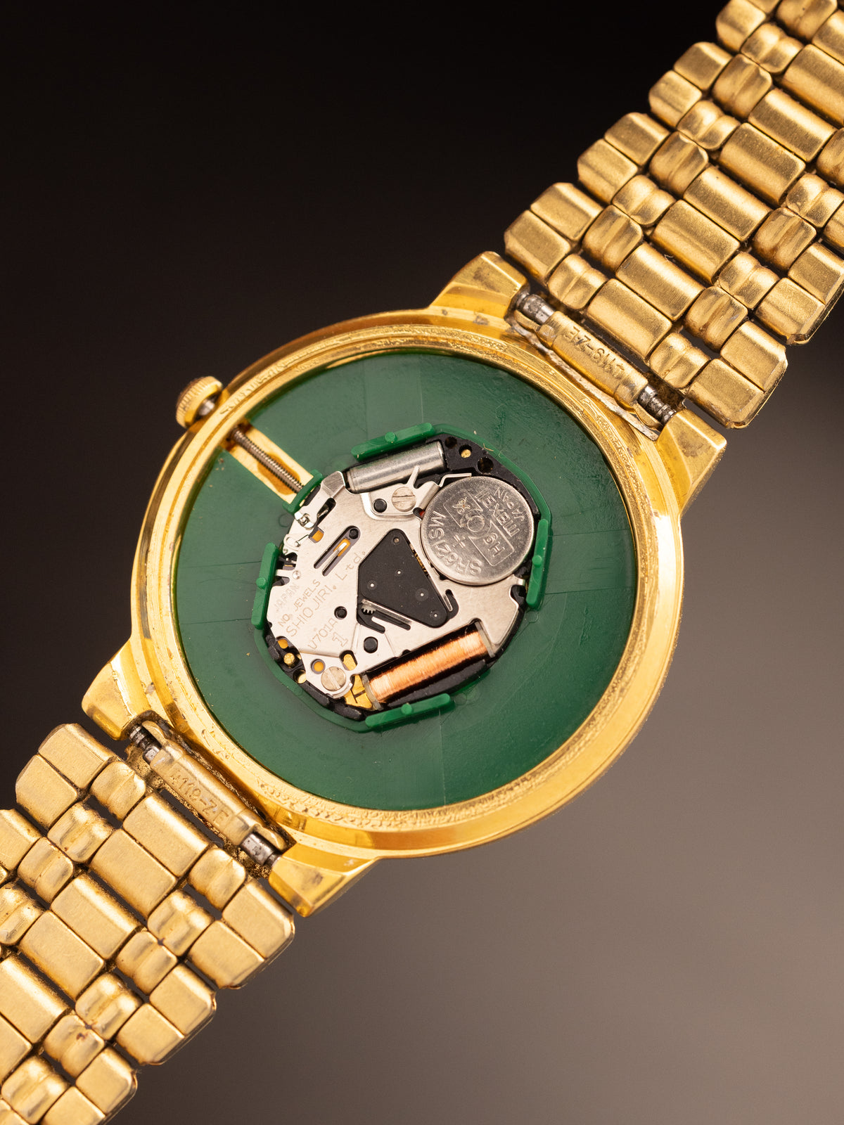 Seiko Quartz Gold 380763 ( V701-1T79 )