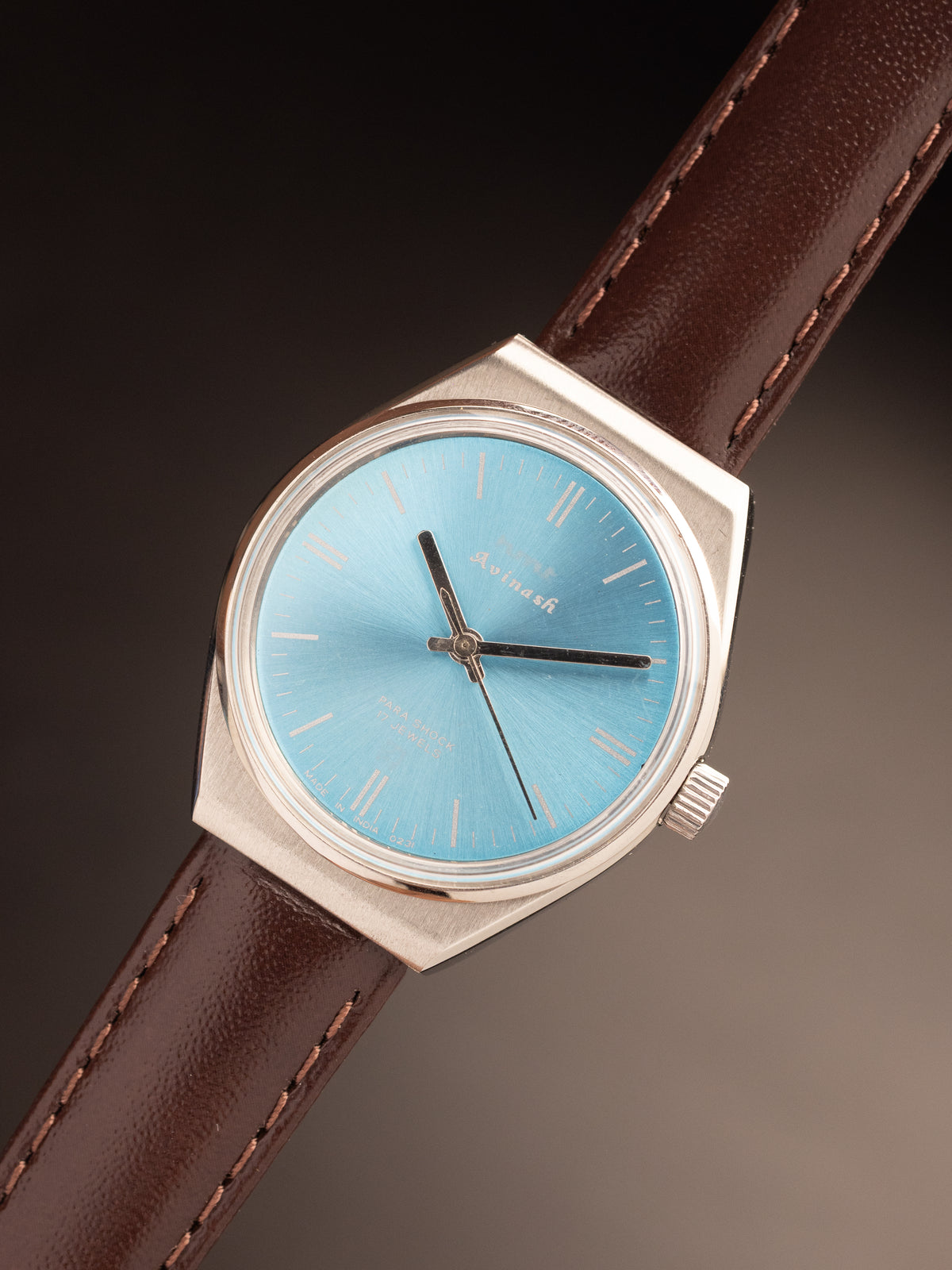 HMT Avinash Sunburst Light Blue Dial Mint ( 501043 )