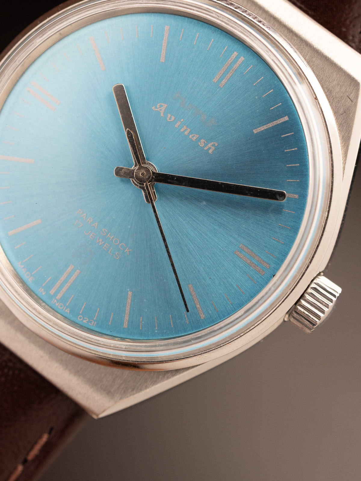 HMT Avinash Sunburst Light Blue Dial Mint ( 501043 )