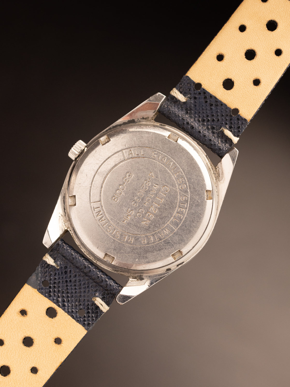 Citizen Newmaster 22 Gradient Blue Patina Dial 53-0018 ( 4-821033 SMH )