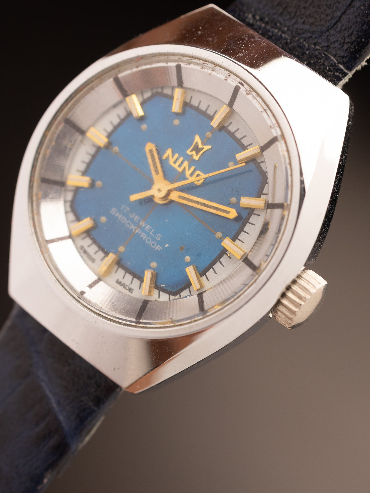 NINO Ladies NOS Blue White Dial Blue Strap ( Ref Unknown )