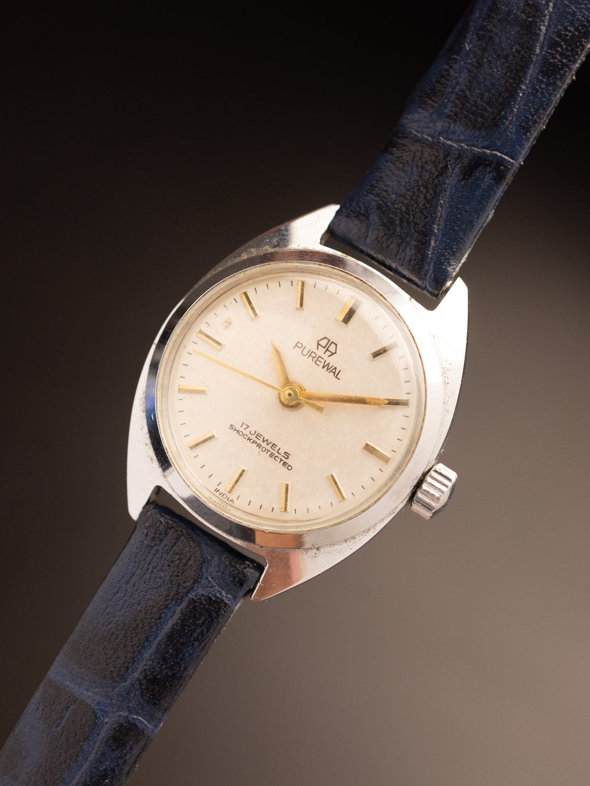 Purewal 17 Jewels Shockprotected Blue Strap