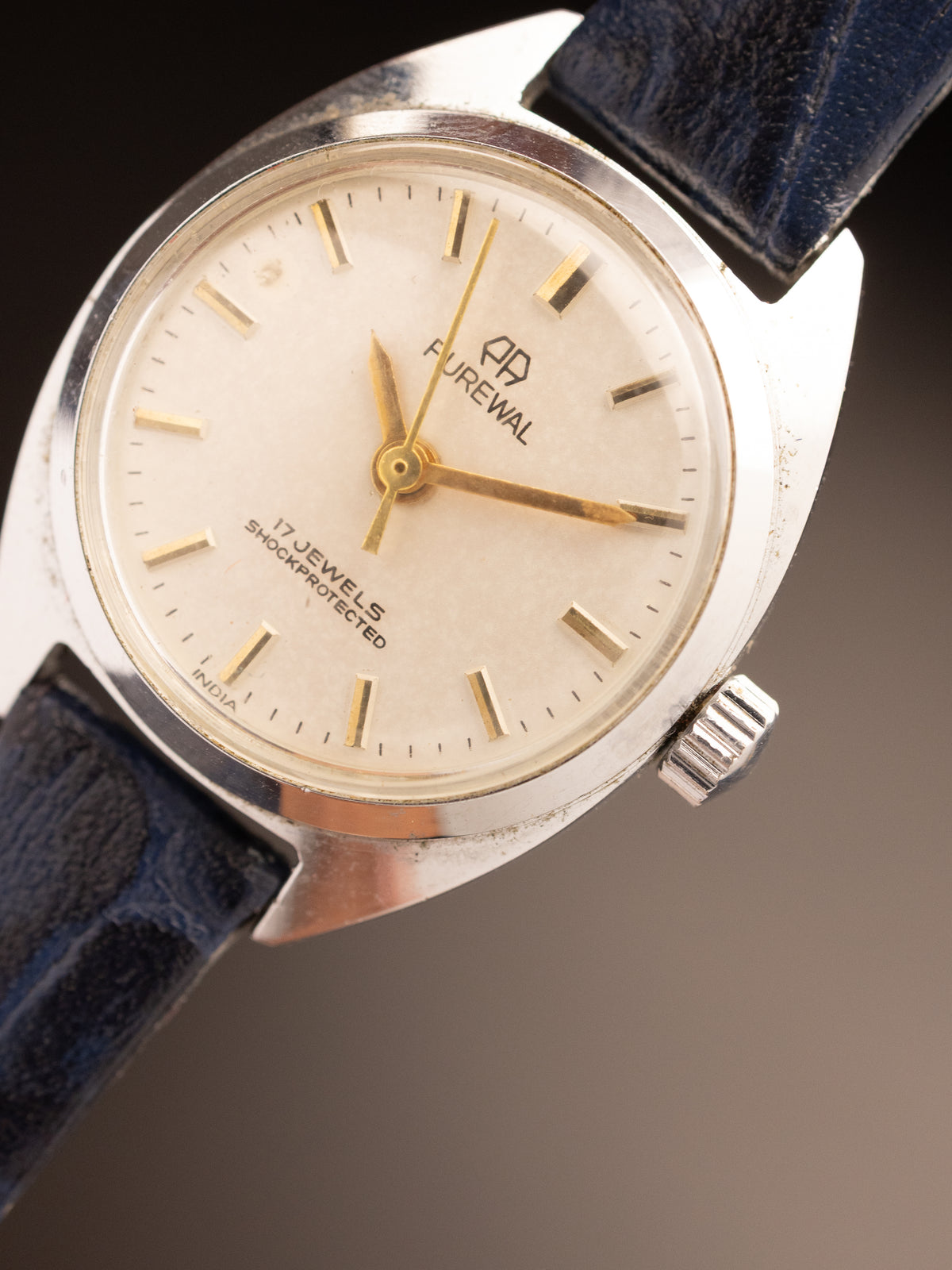 Purewal 17 Jewels Shockprotected Blue Strap
