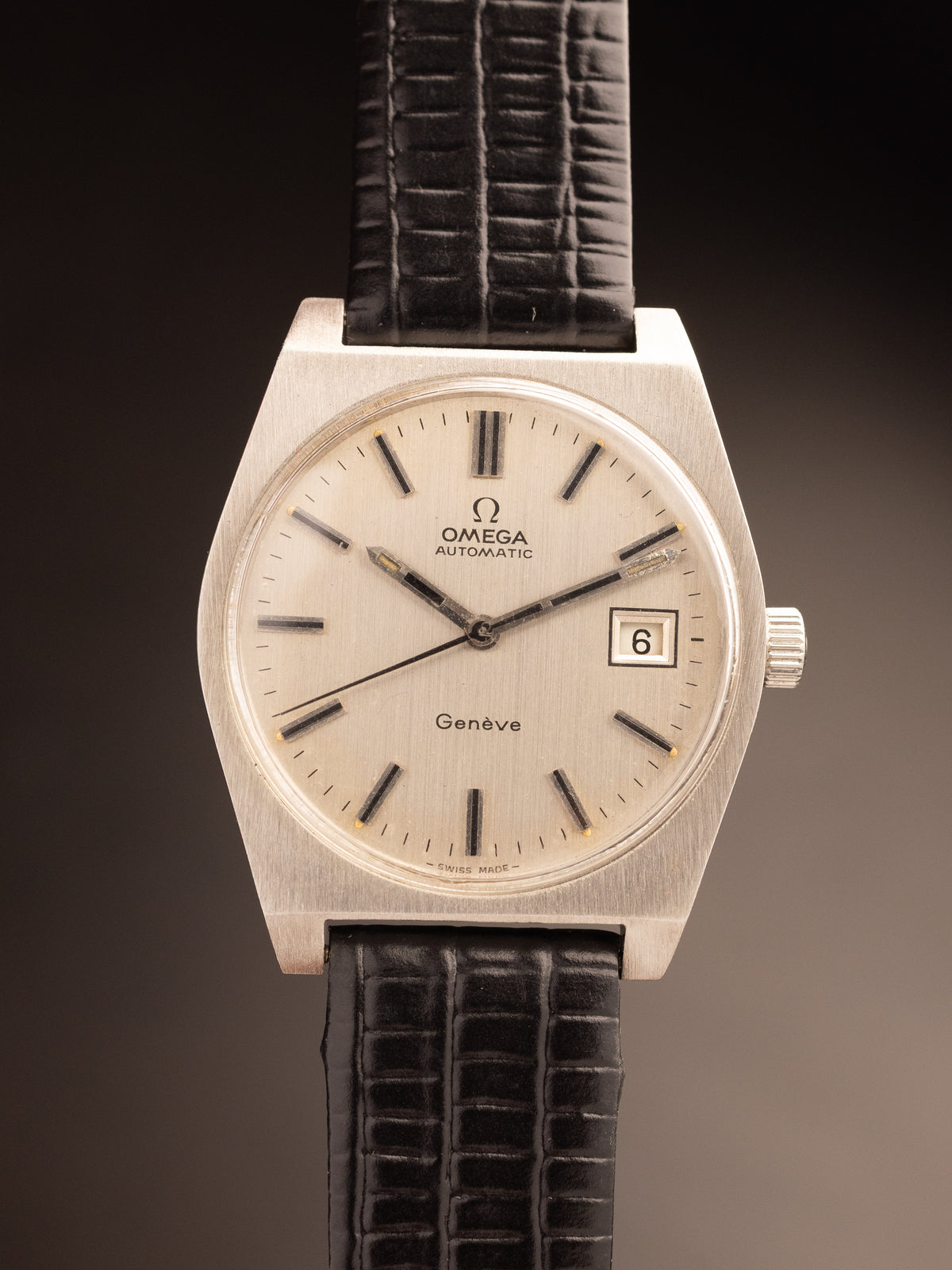 OMEGA Geneve Automatic Silver Dial SS Case ( ST 166.0118 ) Cal 1481  ( Mint  )