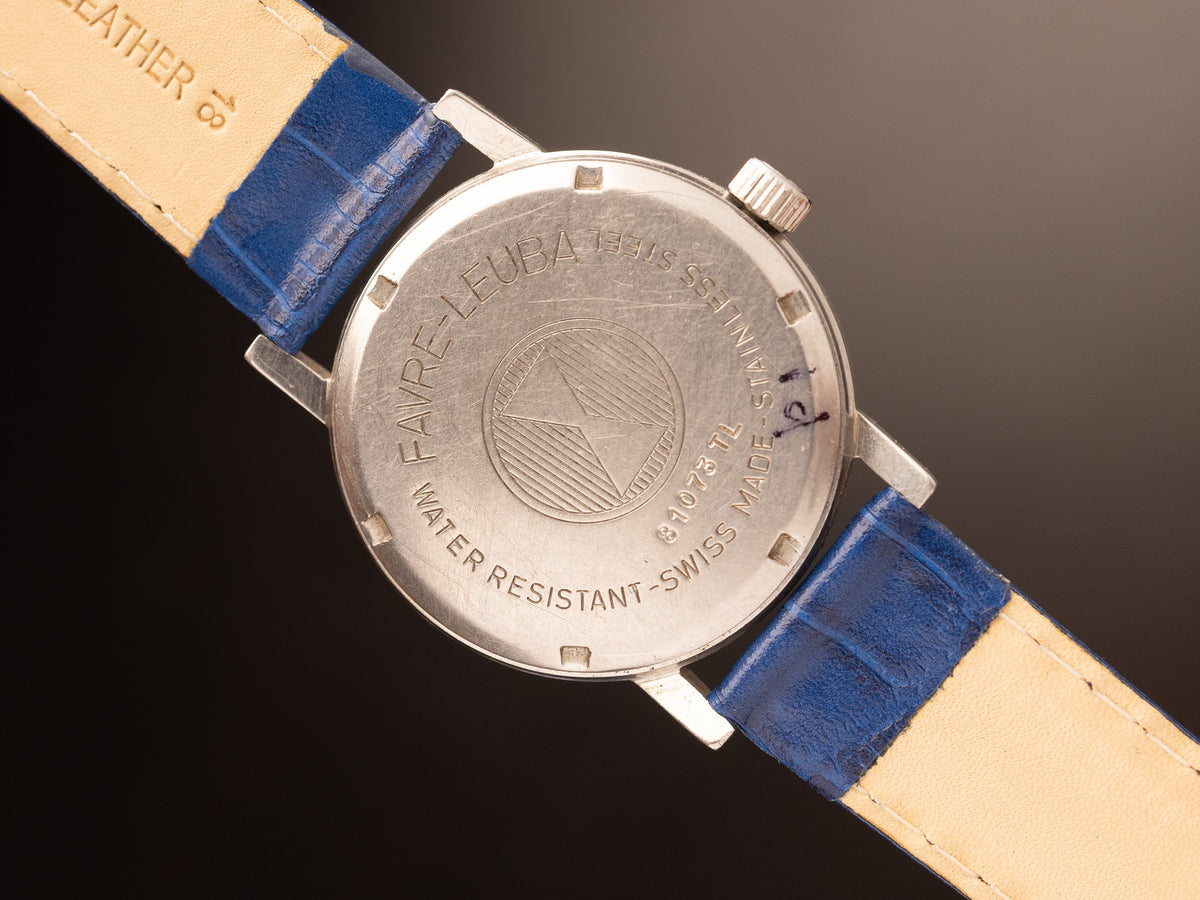 Favre Leuba Sea Chief Blue Retouched Dial ( 81073 TL )