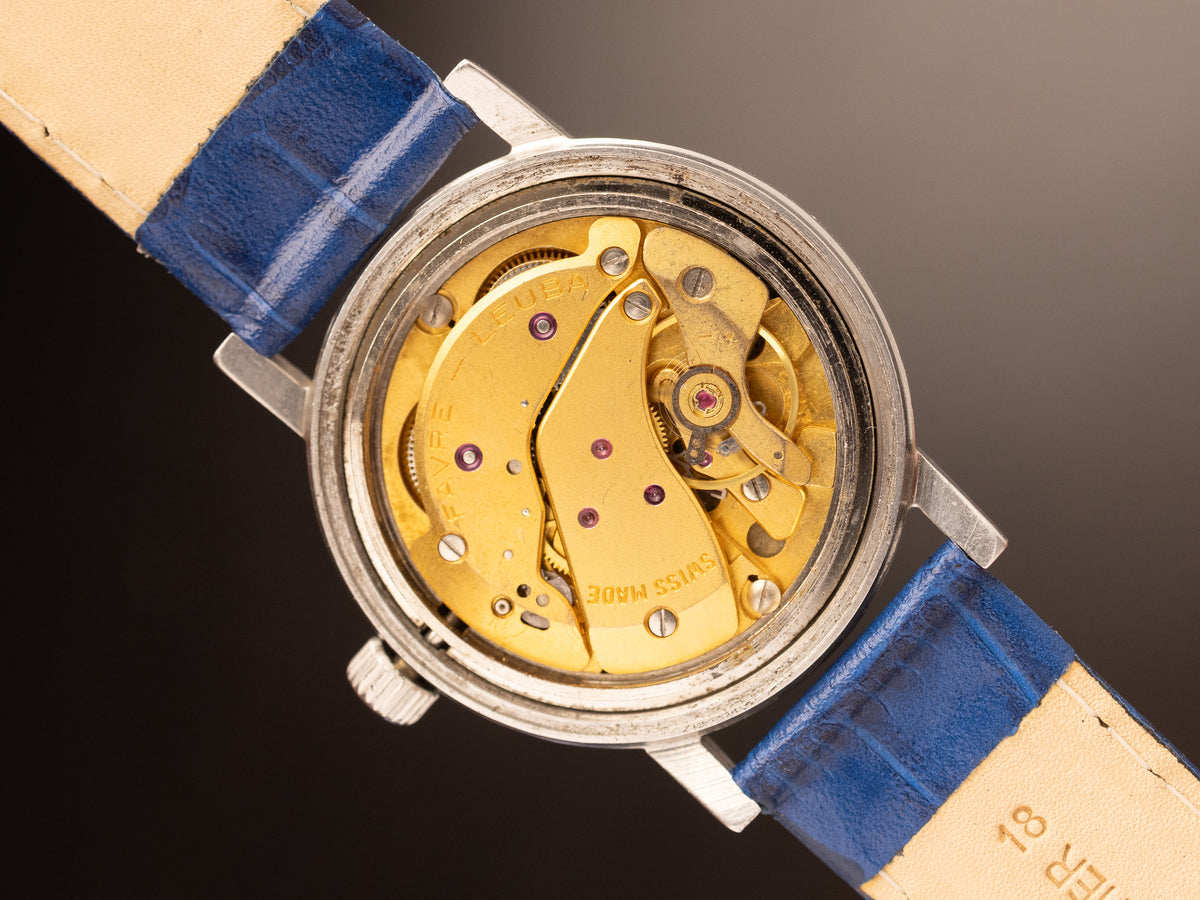 Favre Leuba Sea Chief Blue Retouched Dial ( 81073 TL )