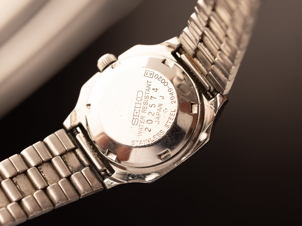 Seiko 5 Ladies Tank Dual Tone Stock Bracelet 202574 (2949-0020 A1 )