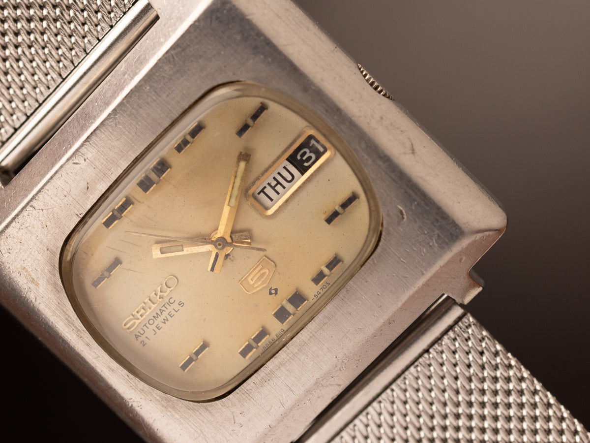 Seiko 5 Hi Beat TV Dial 281225 (6119-5401 )
