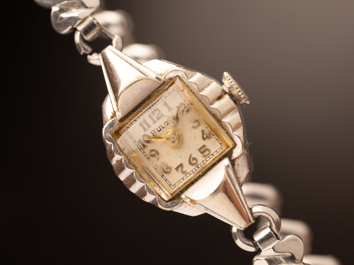 Bulova L6 Vintage Art Deco Mini ( R941589 )