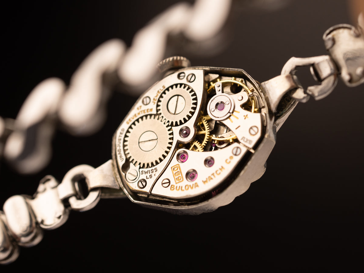 Bulova L6 Vintage Art Deco Mini ( R941589 )