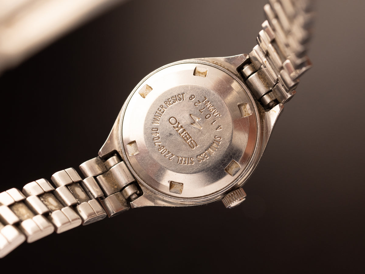 Seiko Automatic Hi Beat Ladies UFO Case 410728 ( 2206-7040 )