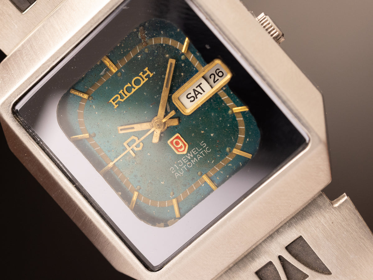 Ricoh 9 Tank Green Dial Automatic ( 611060 )