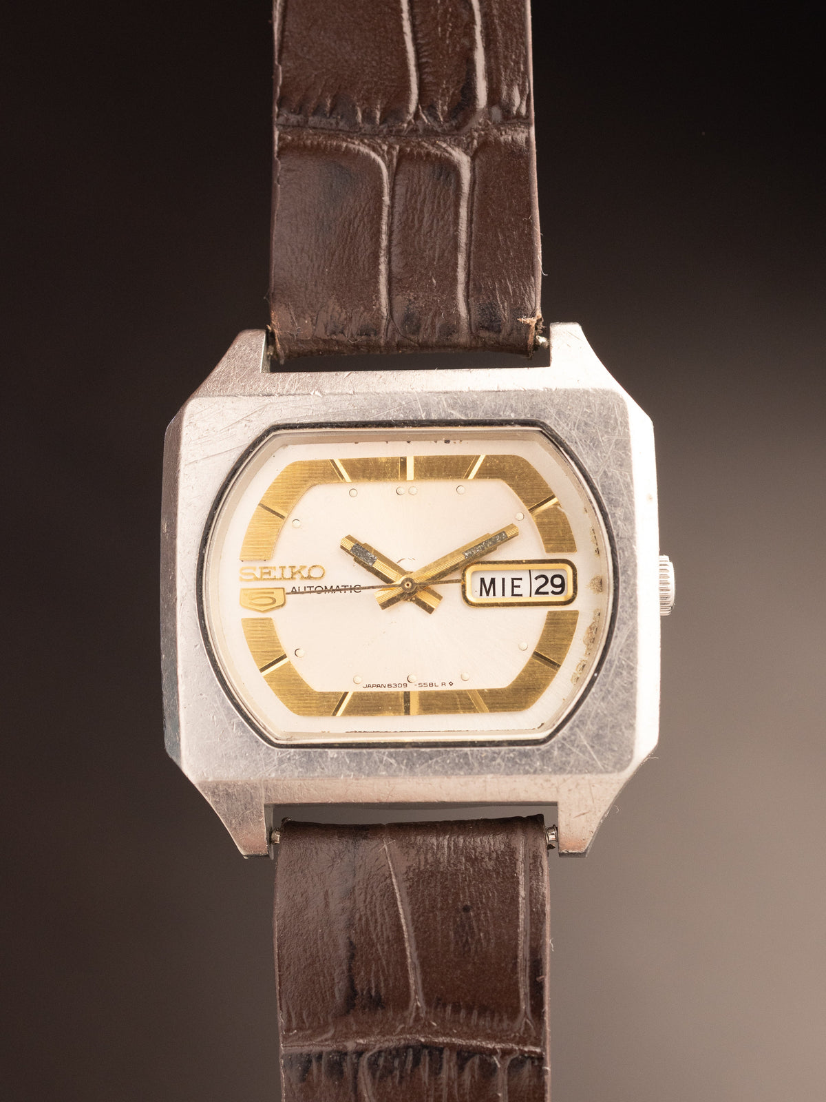 Seiko 5 Hi Beat TV Dial 184075 ( 6309-5510 A6 )