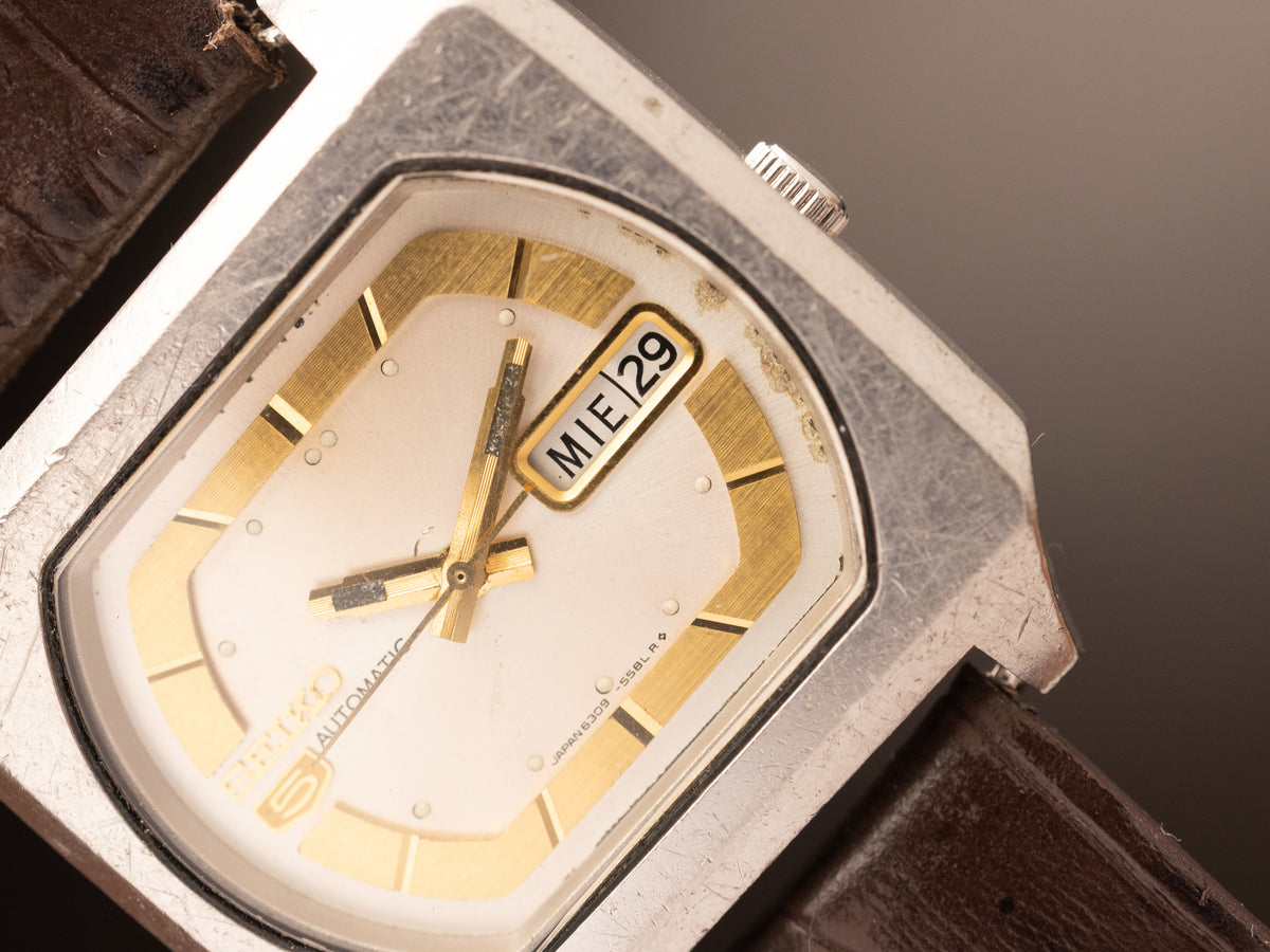 Seiko 5 Hi Beat TV Dial 184075 ( 6309-5510 A6 )