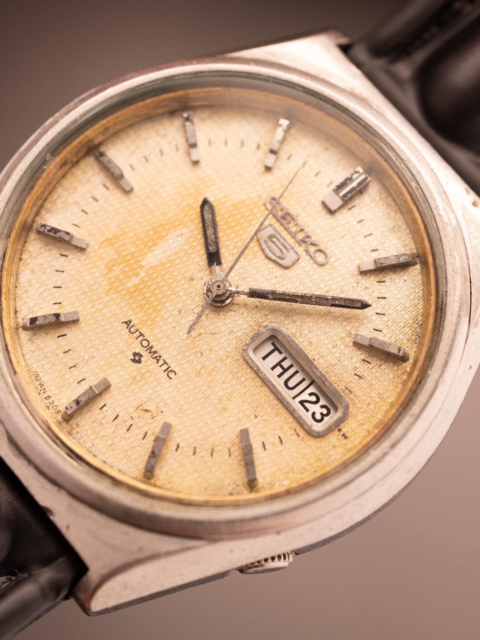 Seiko 5 Hi Beat Kanji Font 062514 (Ref. 6309-8190 F) (36mm; Automatic)
