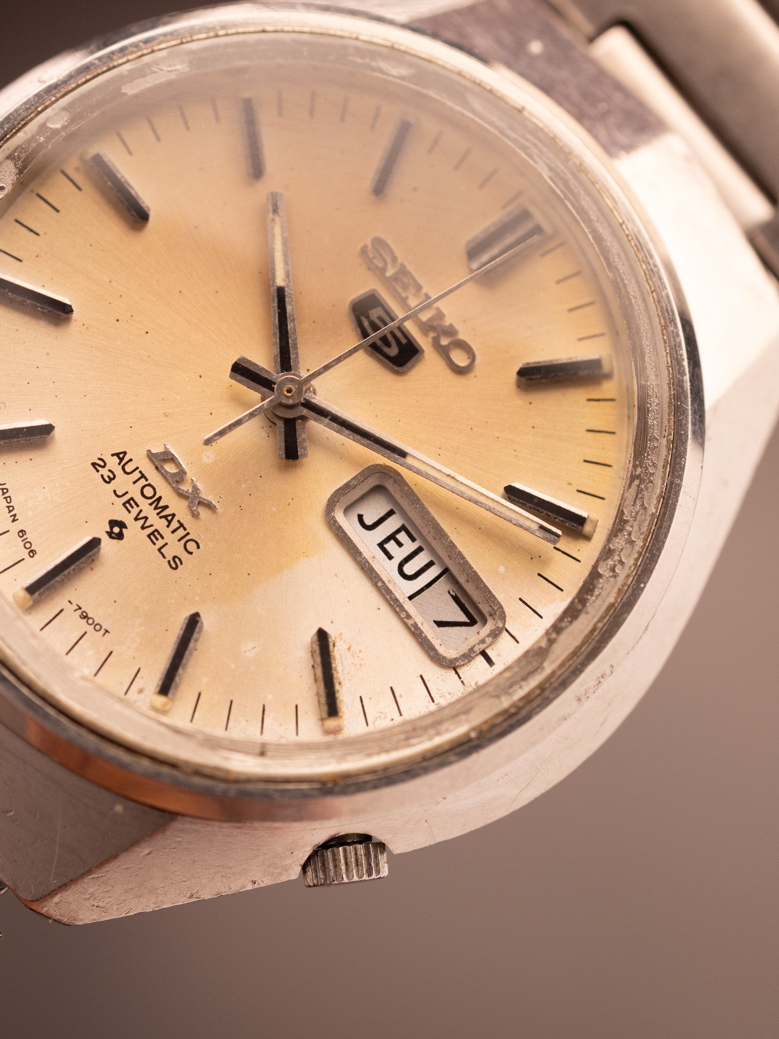 Seiko 5 DX Hi Beat 480152 (Ref. 6106-7650) (37mm; Automatic)