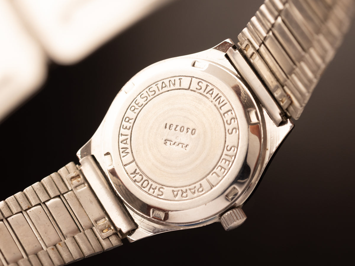 HMT Deepak Brown Yellow Dial ( 040281 )