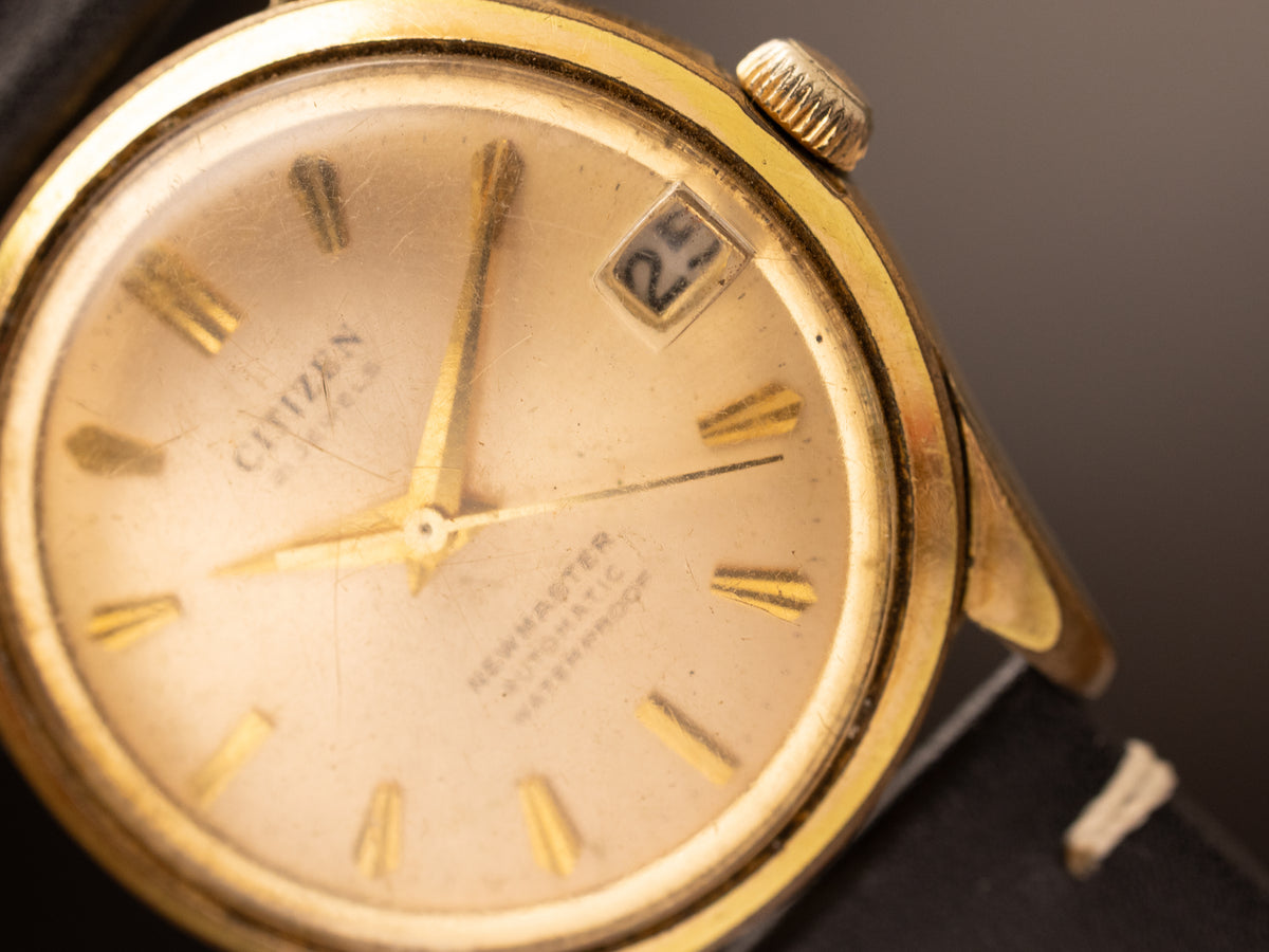 Citizen Newmaster 22 Jet Rotor JDM Super Rare 4100495 ( 51204 )